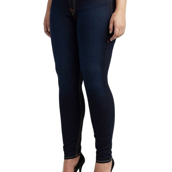 True Religion Jeans Curvy Skinny Fit Stretch Lonestar Women's 25 $199 Dark Wash - Picture 3 of 5